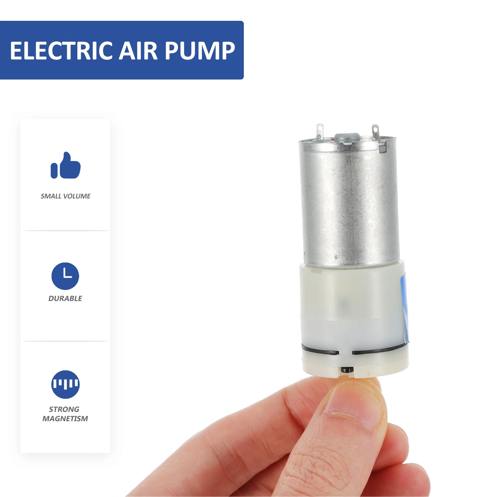 

370 Mini Air Pump Dc 3V-12V Mute Large Volume Atmospheric Oxygen Aquarium Diaphragm Quiet Medical Motor Vacuum Pump
