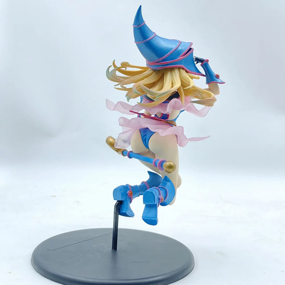 27ซม. ยูกิโอ! Action Figure Black Magician Girl Anime Figurine น่ารักรูปปั้น Pvc Figures Collection เครื่องประดับตุ๊กตา Xmas ของเล่น