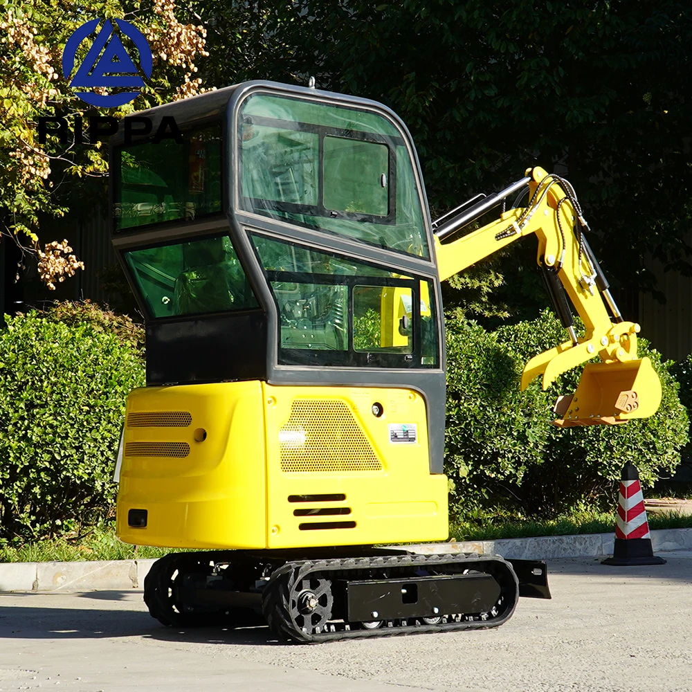 RIPPA R327 آلة حفر باجر صغيرة حفارة صغيرة آلات نقل الأرض حفارات الديزل المدمجة