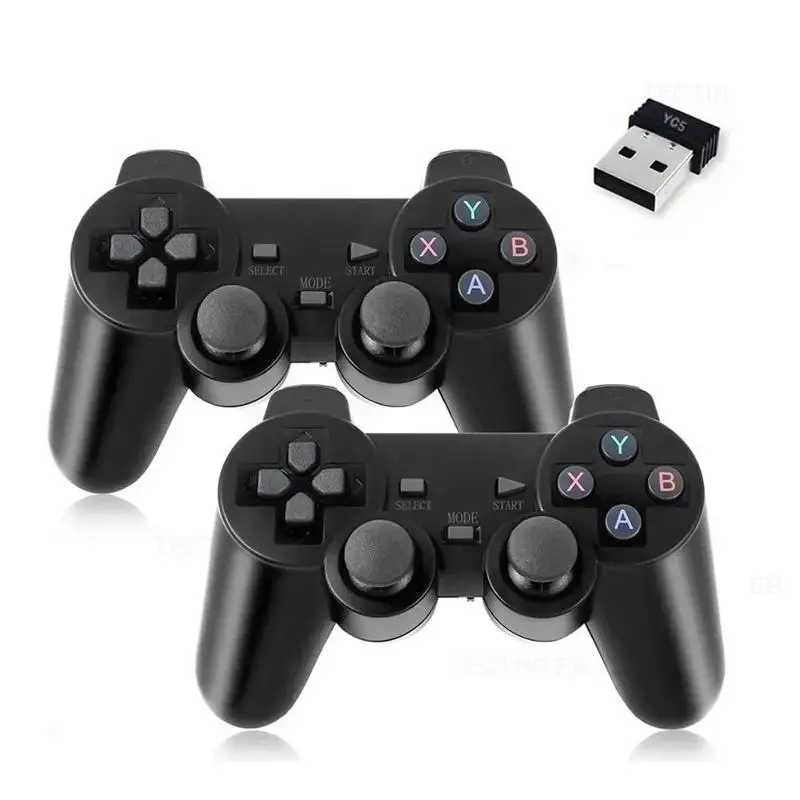1 Stück/2 Stück 2,4GHz Kabelloser Gamepad Ohne Verzögerung Plug-and-Play Ergonomischer Gaming-Controller für M8 GD10 X2 Game Stick PC Android TV