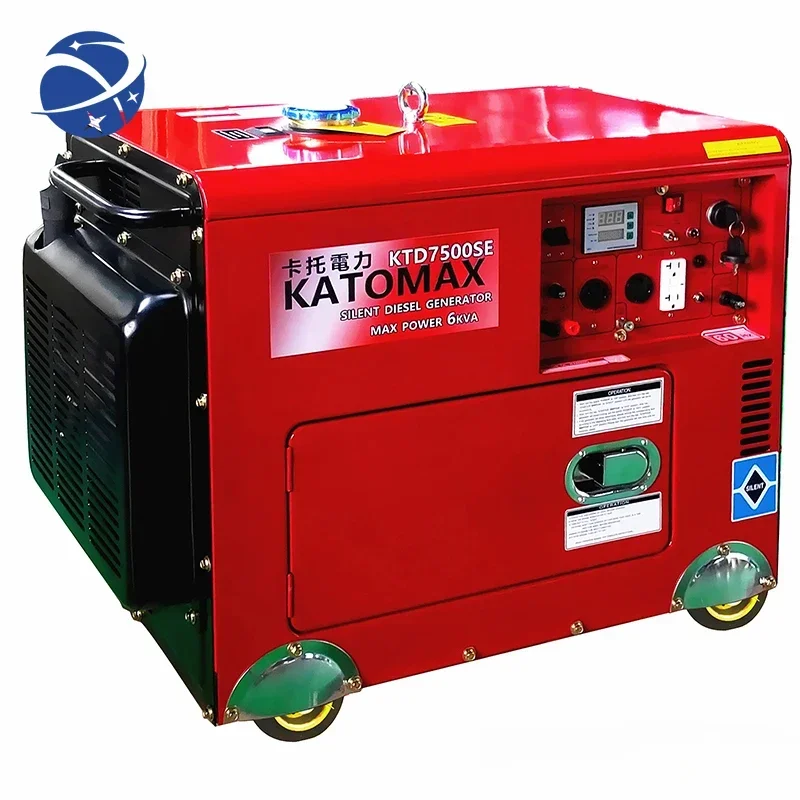 YYHC 8kw portable generator   price with wheels