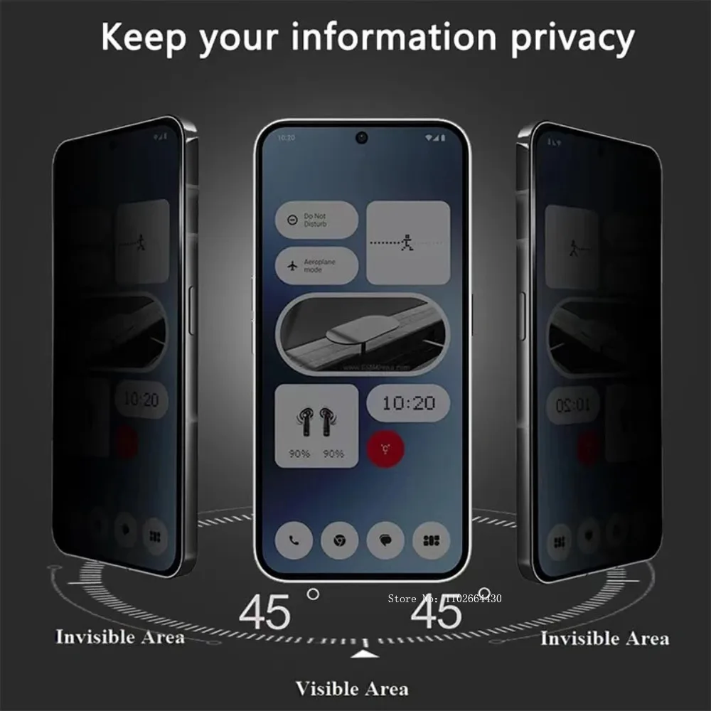 Protectores de pantalla de privacidad 3D para Google Pixel 8a, vidrio templado protector antiespía para Google Pixel 8 8 Pro, película de cámara, 6 en 1