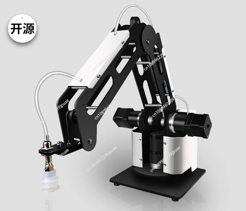

Desktop small industrial three-axis robot arm teaching device PLC robot open source control online sorting robot