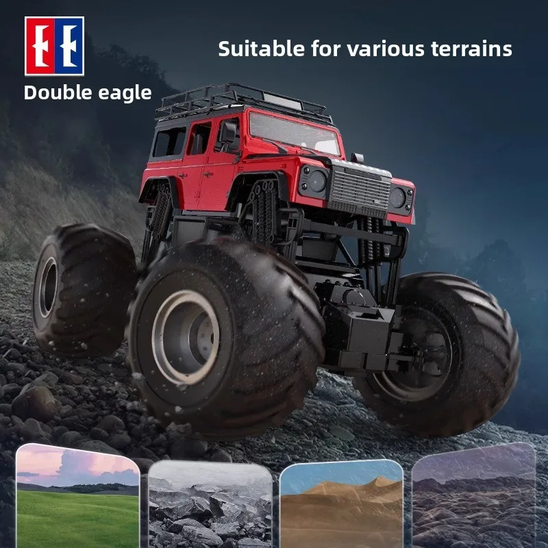 

Double E Defender D110 1:6 Electric Remote Control Off-Road Vehicle 1:8 Monster Truck Hill Climbing Toys Boys Children's Gifts