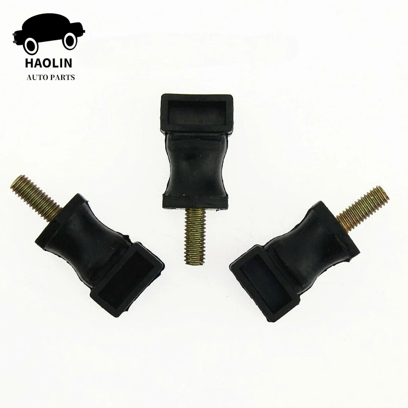 3Pcs 06A133567A New Black Secondary Air Pump Mount For VW Jetta Golf Passat Bora Polo AUDI A3 SEAT Leon OE 06A133567B 06A133567F