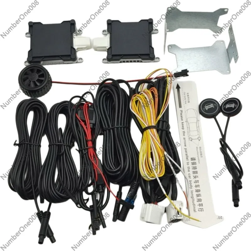 77GHz Blind Spot Detection Radar System, 50m BSD LCA RCTA Universal Fit Parking Assistance for Car Truck SUV