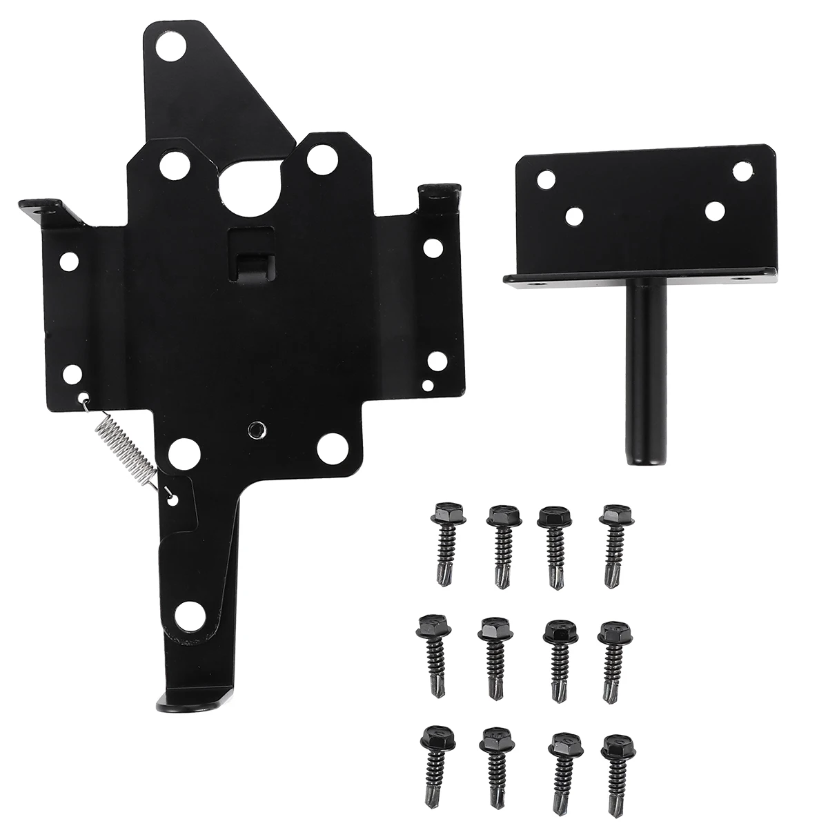 

Heavy Duty Quick Pin Door Bolt Latch for Wood Metal Fence Gate Privacy Yard Hardware Spring Latch