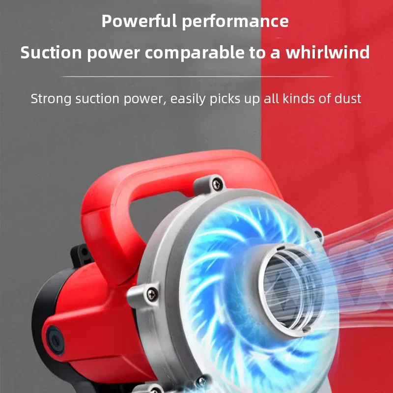 Industrial High Power Blower Vacuum Dust Collector Strong Suction for Woodworking Sanding Workshop Construction