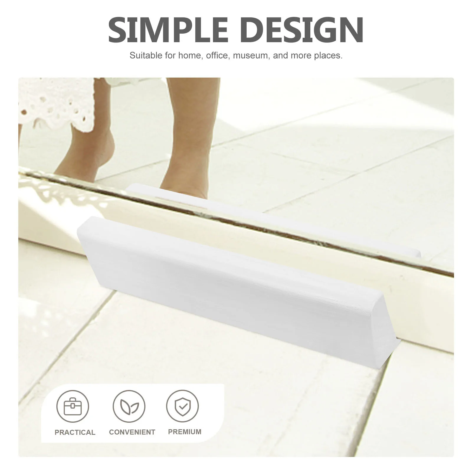 

Floor Mirror Full Length Wooden Display Stand Artwork Support Stable Anti-Slip Artwork Display Stand Home Office Decor