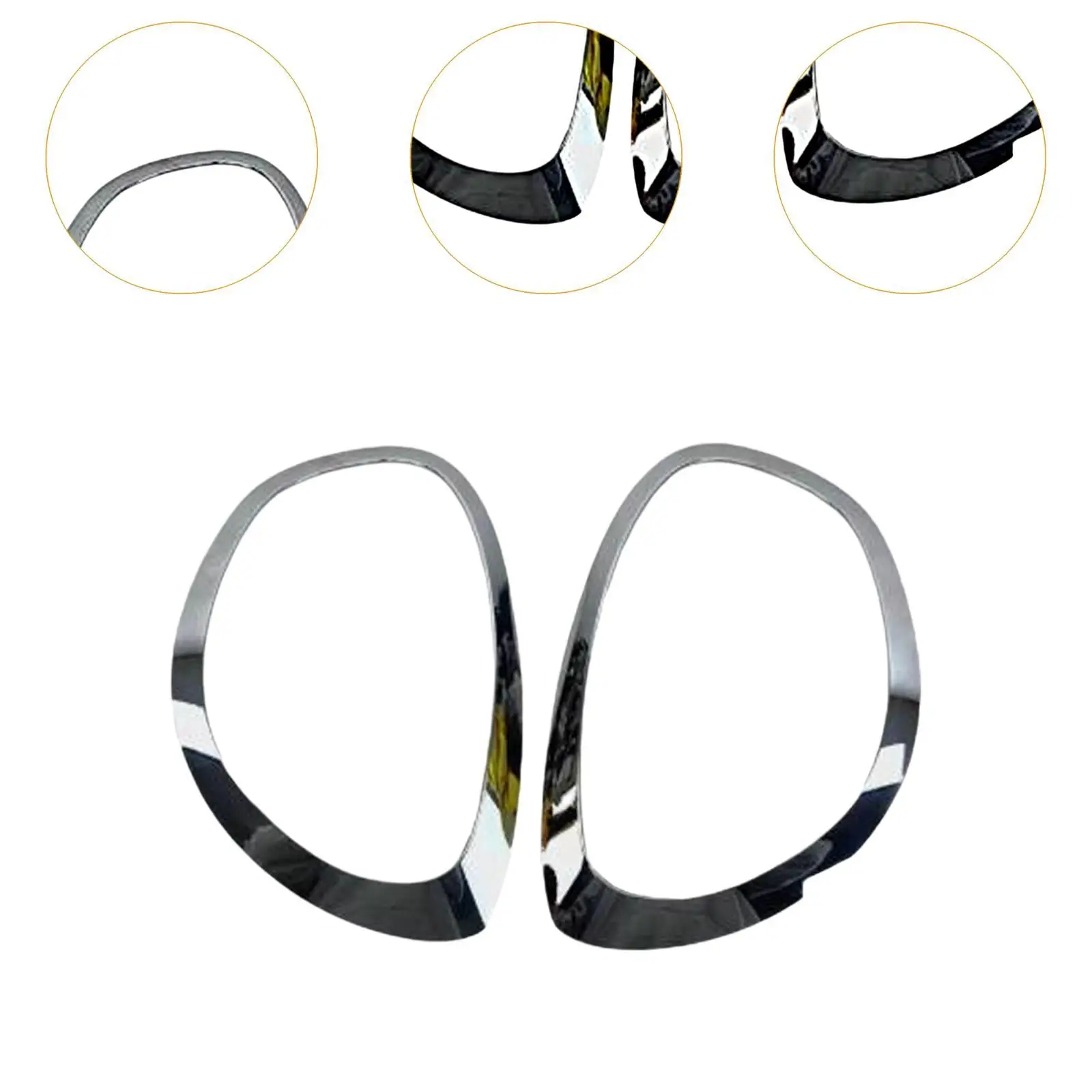 BMW 고성능용 헤드라이트 램프 커버 트림 51137388117 2개