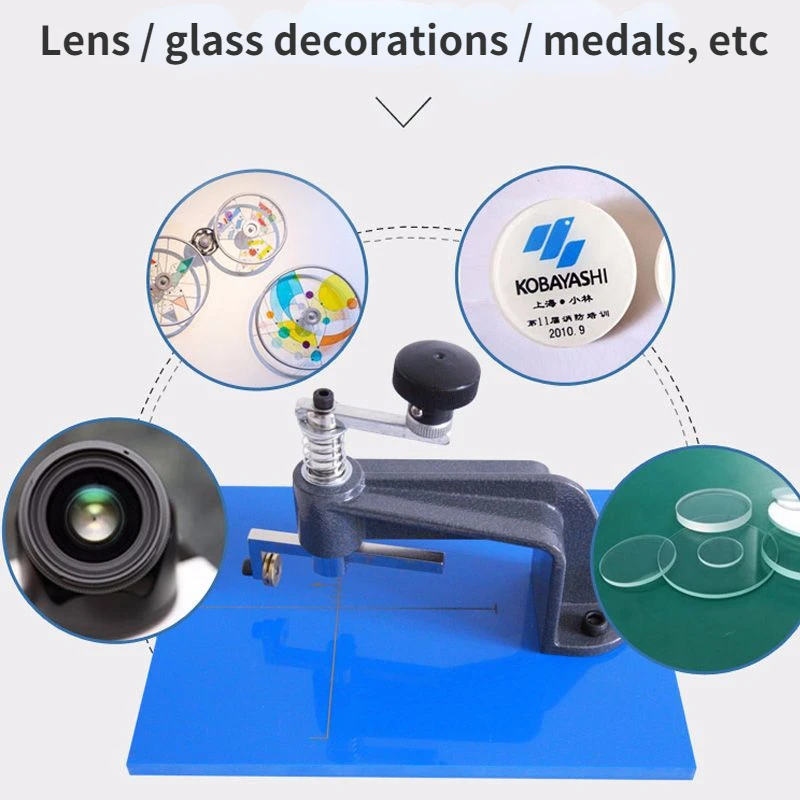 Circular Mirror Instrument Glass Round Hole Cutter Alloy Cutting Head Circle Drawing Cutter Precision Cutting 10-100mm Hand Tool