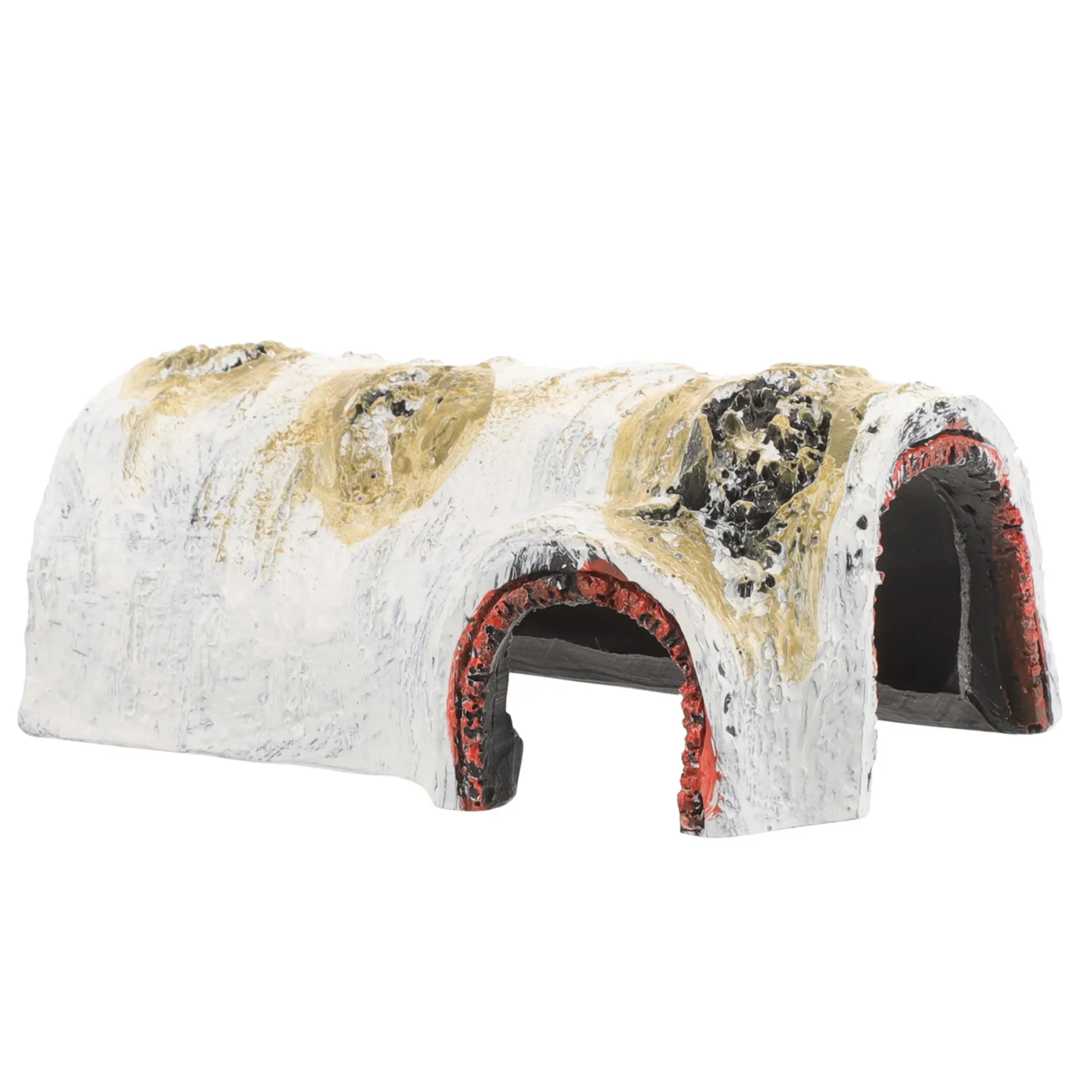 

Resin Aquarium Tree Branch Fish Tank Accessory Lifelike Decorative Trunk Wear-Resistant Stump Fish Hideaway Ornament