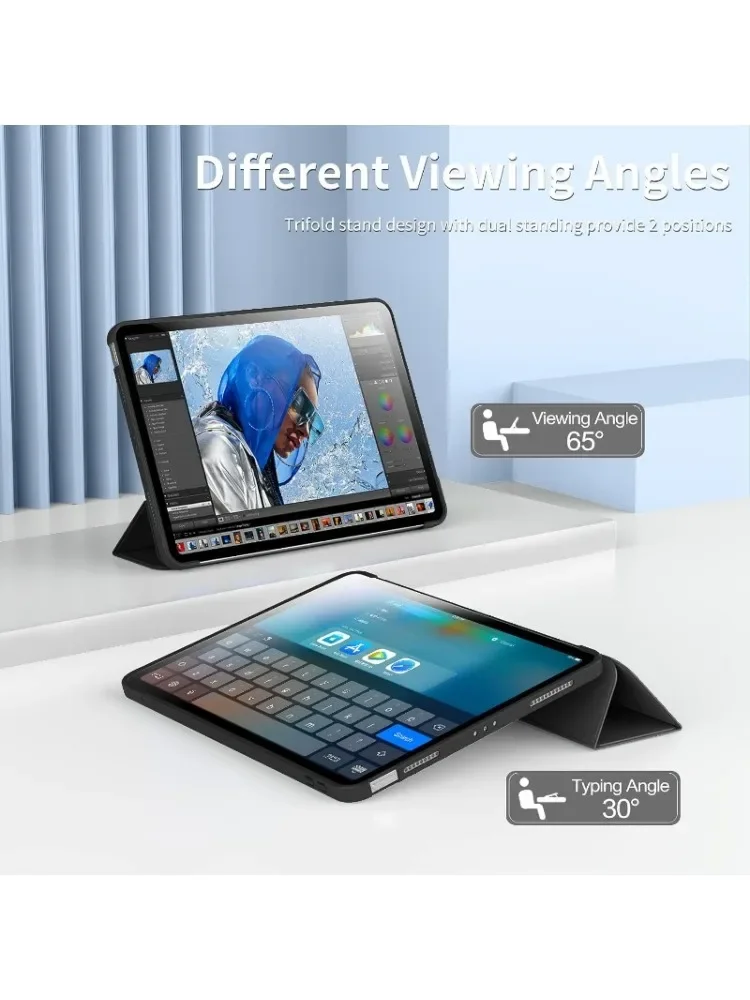 Etui na iPada A16 11. 2025 10. generacji 10.9 2022 Smart Cover iPad 11./10. A3354 A3355 A3356 A2696 A2757 A2777 Fundas case — zdjęcie produktu 7