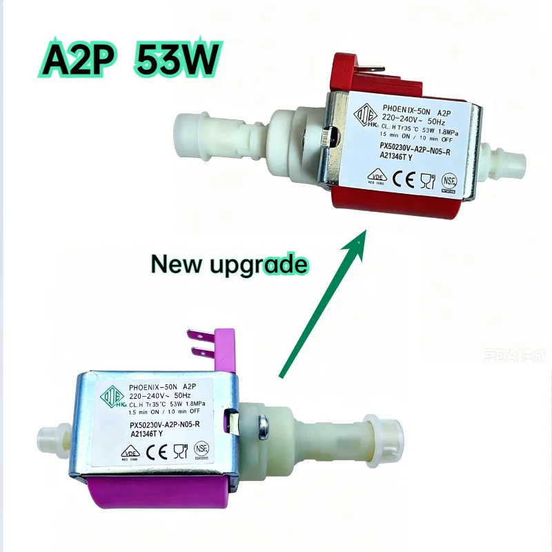 

220V-240V 53W electromagnetic pump self-priming high-pressure water pump plunger