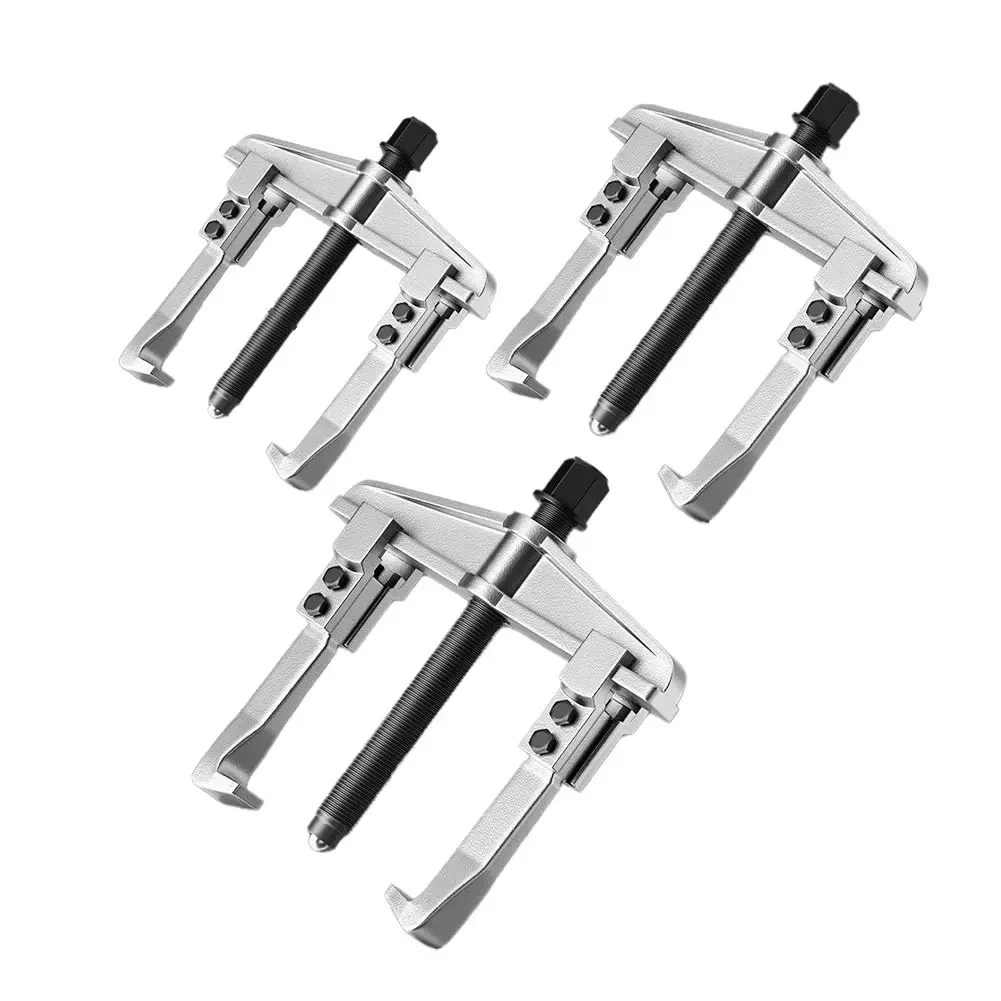 Pulley Extractor Twin Leg Puller Heat Treated For Strength Heavy Duty Puller Bar Bearing Garage Repair For Pulleys