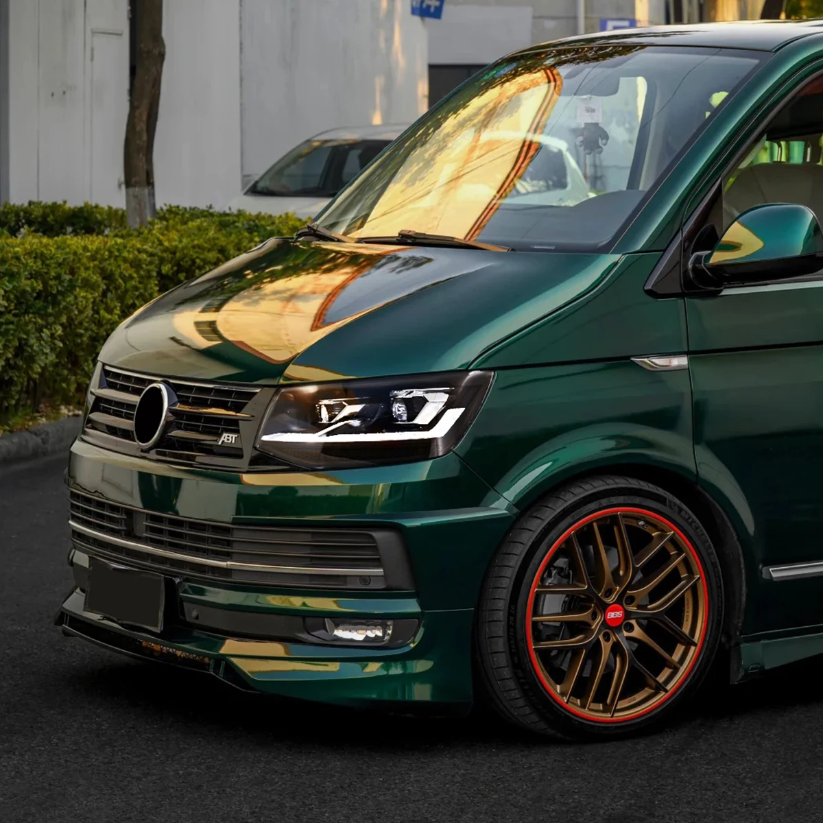 Projektorlinsen-LED-DRL-Scheinwerfer-Einheit für VW Volkswagen T5.1 2013-2015 T6 2016-2019 – Detail 2
