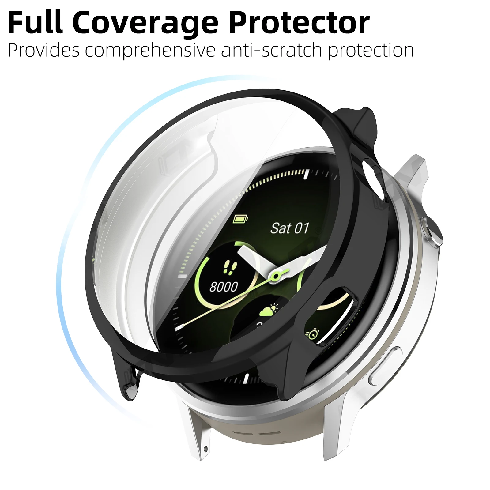 Garmin Venu 4 용 케이스 41mm 45mm 화면 보호기 케이스 Garmin Ve... - 4