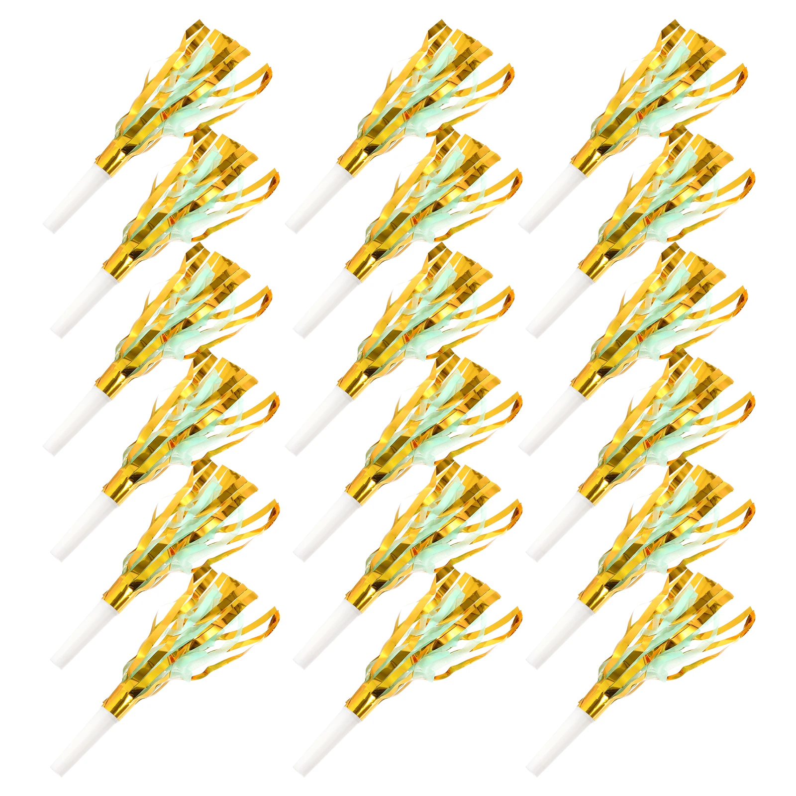 

18Pcs Party Blowouts Tassel Whistles Bright Colors Noise Makers Funny Cheering Props Birthday Wedding Carnival