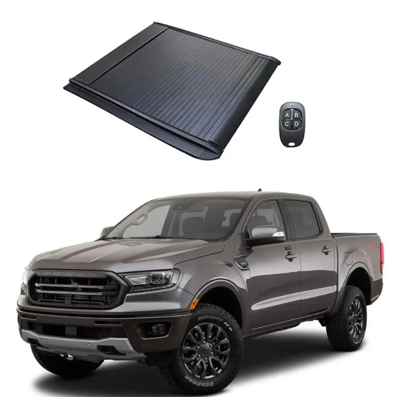 

High Quality Hard Retractable Electric Tonneau Cover for F150 & Ranger Truck Bed | Durable Truck Bed Cover