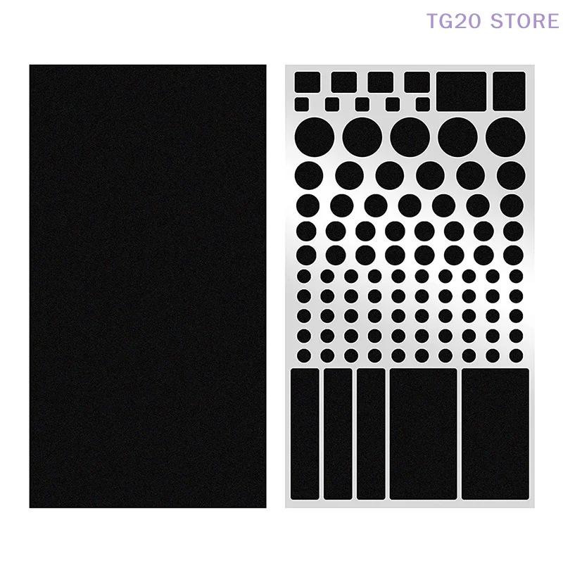 1Pcs Black PVC LED Dimming Stickers Are Suitable For Electronic Products Blackout Stickers Cars Home Electronics