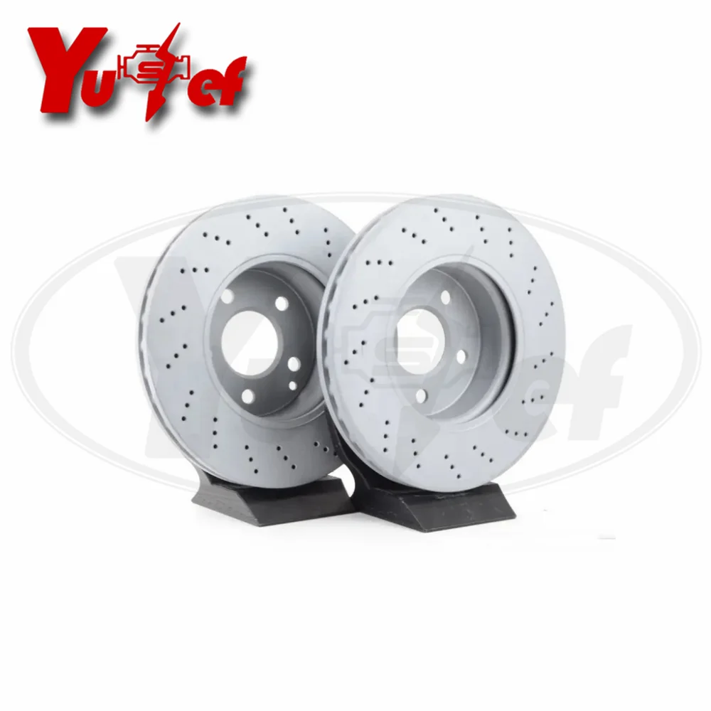 

Front Brake Disc Rotor Fits For MB W204 C204 S204 W212 A207 C207 R172 C197 2044212812 2044210912