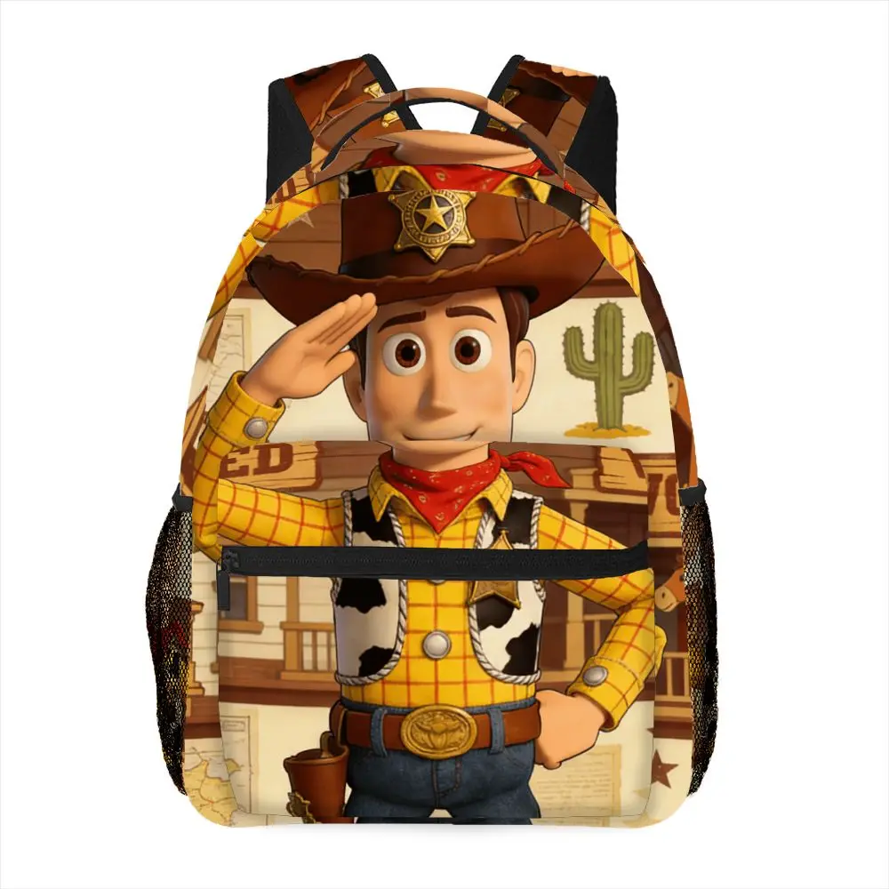 

1pc Toy Story Woody Pattern Printed Backpack, adjustable shoulder strap, essential for daily commuting and leisure
