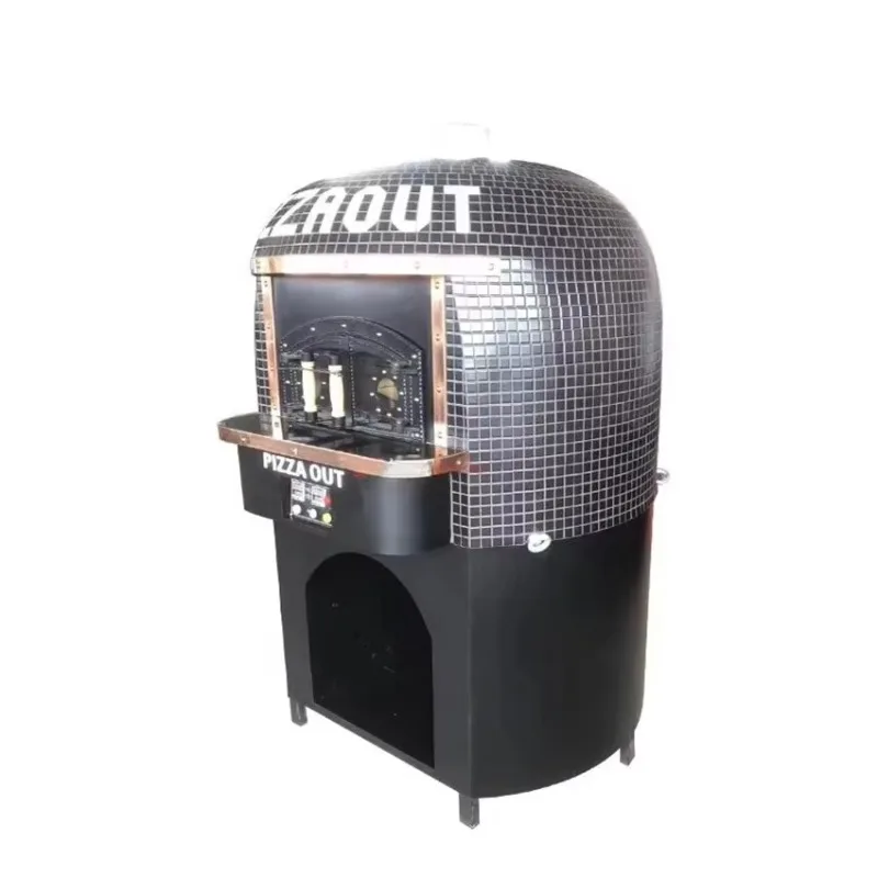 Italian Floor Standing Electric Kiln Pizza Oven Round Top Baking for Restaurant Pizzeria Shop Custom