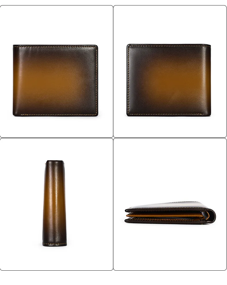 Portfele skórzane męskie damskie krótkie portmonetki chłopięce dziewczęce kieszonka na monety etui na karty portfel skóra bydlęca przegródka na banknoty portmonetka