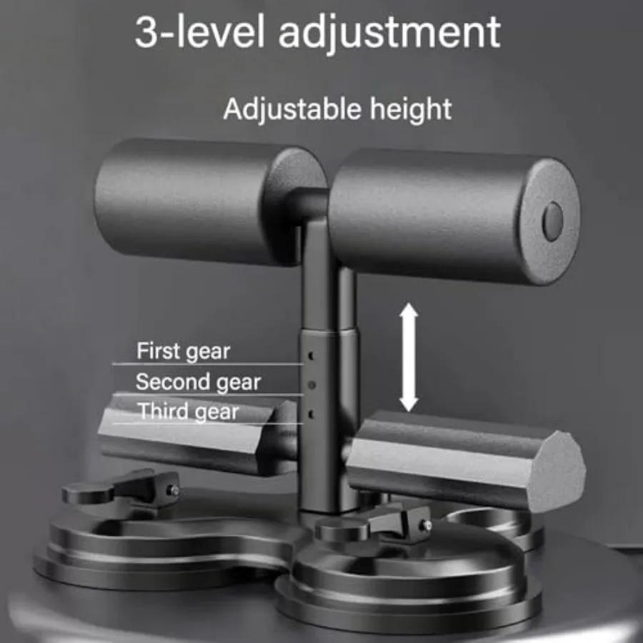 جهاز مساعد للتدريب على Ab 2025 ترقية 3 أكواب شفط آلة الجلوس متعددة الوظائف قابلة للتعديل معدات تدريب Ab العمل