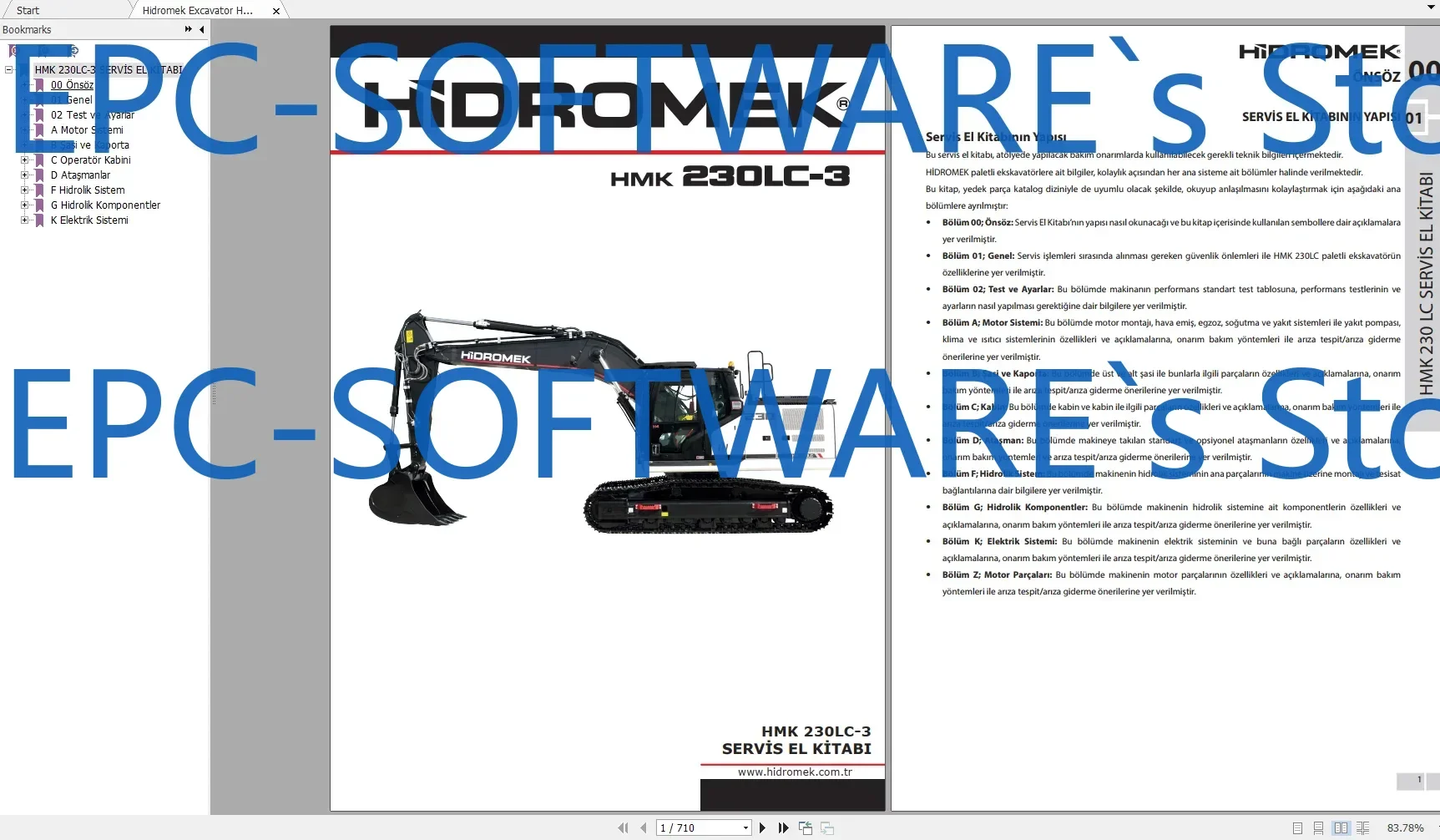 

EPC-SOFTWARE Hidromek Machinery Обновленный PDF-сервис 2022, руководство по эксплуатации DVD