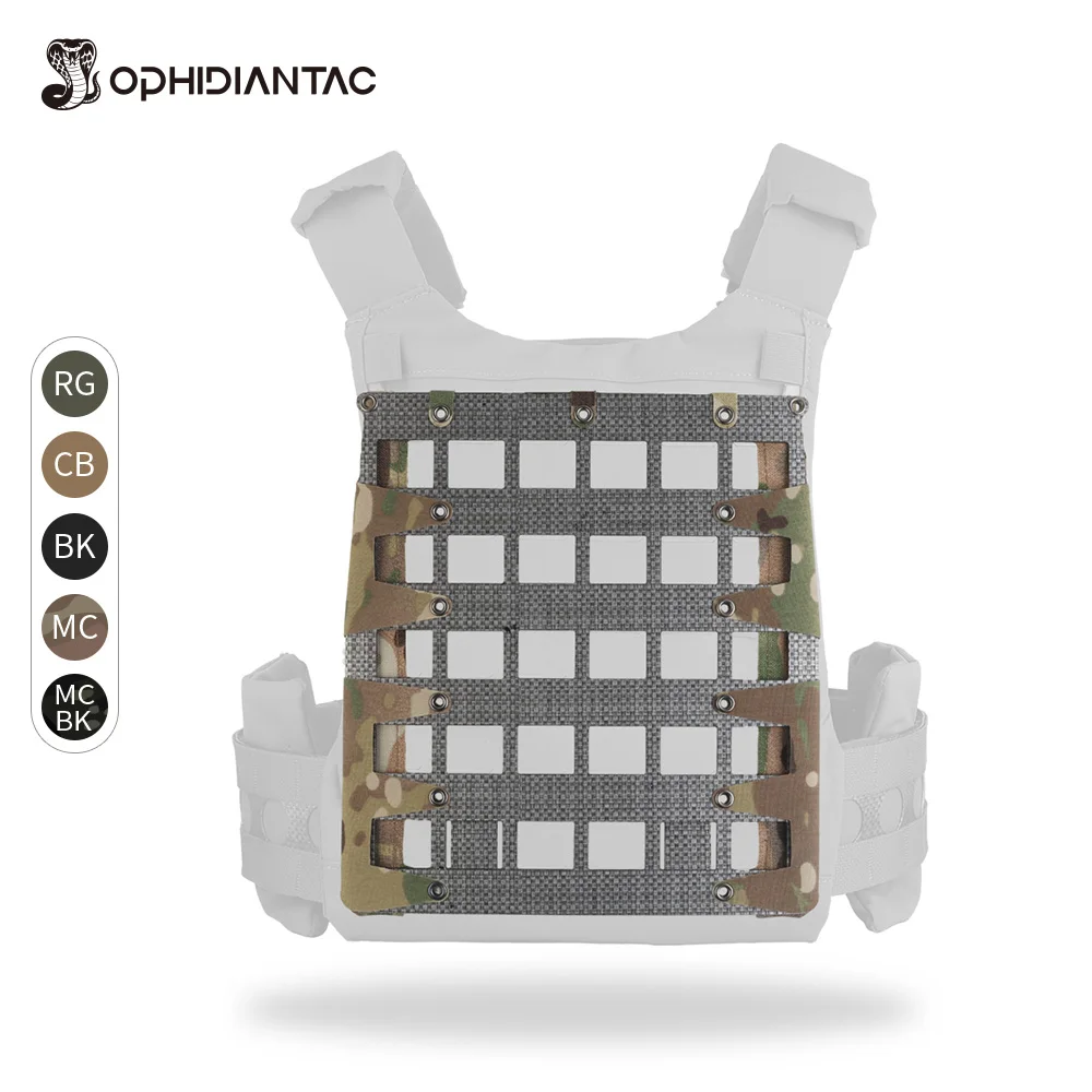 

OPHIDIANTAC Lightweight MOLLE Back Panel Compatible With Ferro Concepts FCPC5 Plate Carrier Hunting Accessories