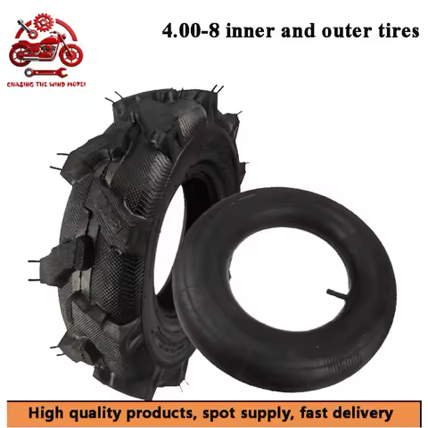 4.00-8 Tyre Parts Agriculture Tire Tractor Micro Cultivator Agricultural Machinery 4.00-8 Rubber Herringbone off-road tire