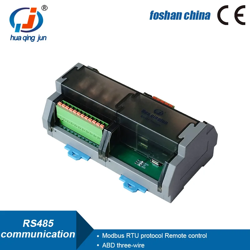 Chingjun 4DO RS485 Communication Relay Module QJ-4O1Z-T4 G2R-1 10A Input Compatible NPN PNP Modbus RTU Relays for PLC