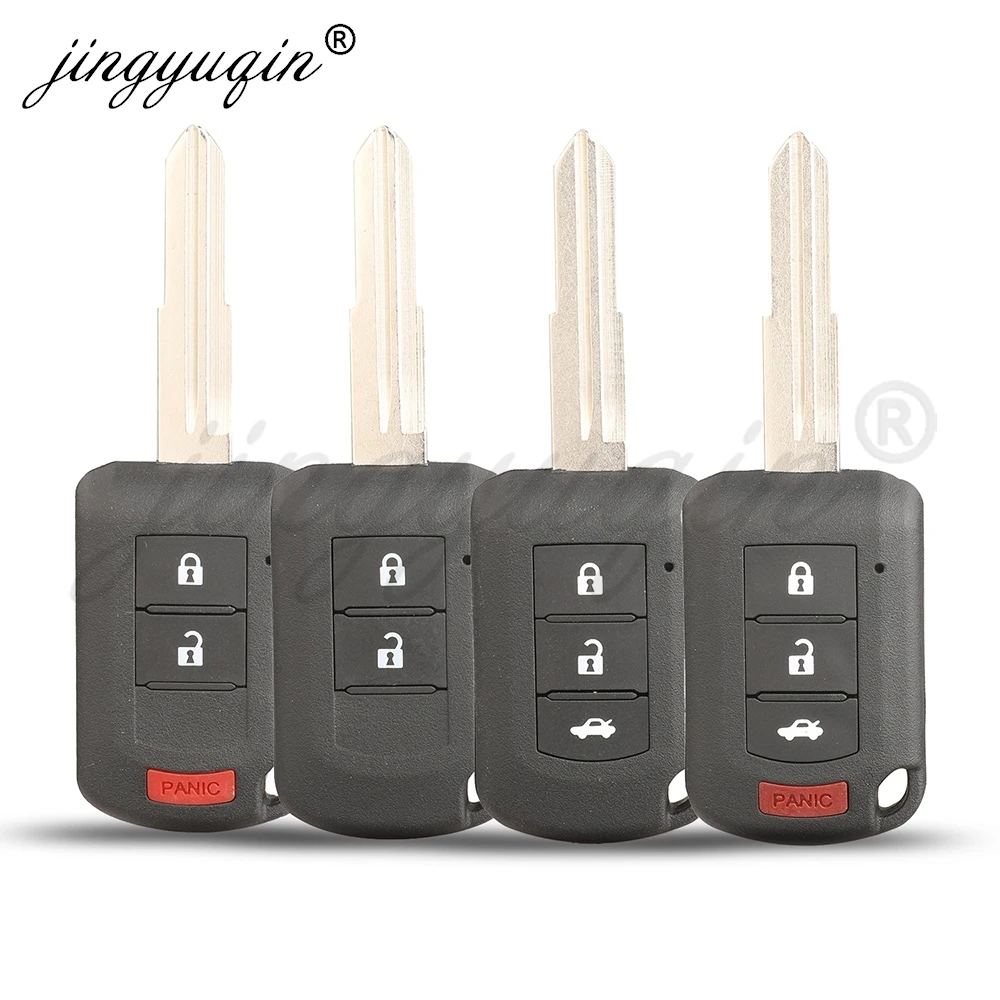

Jinyuqin 2/3/4 кнопки дистанционного ключа корпус брелок для Mitsubishi Eclipse Outlander Mirage lancer OUCJ166N чехол для автомобильного ключа