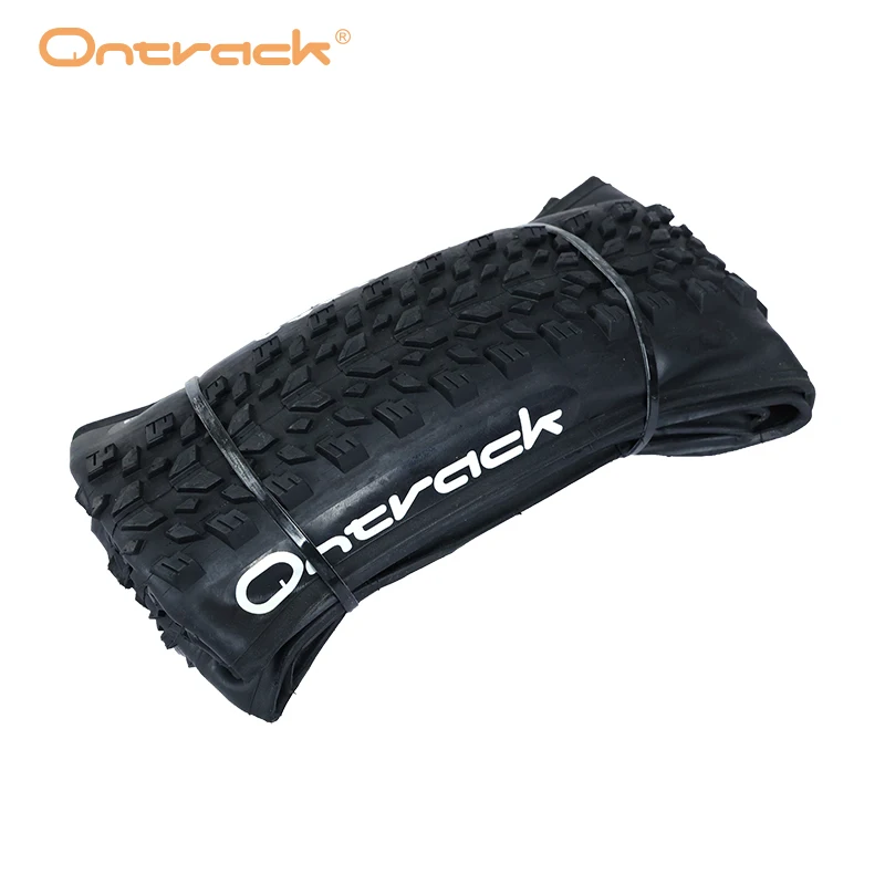 Neumático de Montaña ONTRACK CUTLASS 26 27.5 29X2.10 30TPI Plegable con Paredes Negras y Marrones