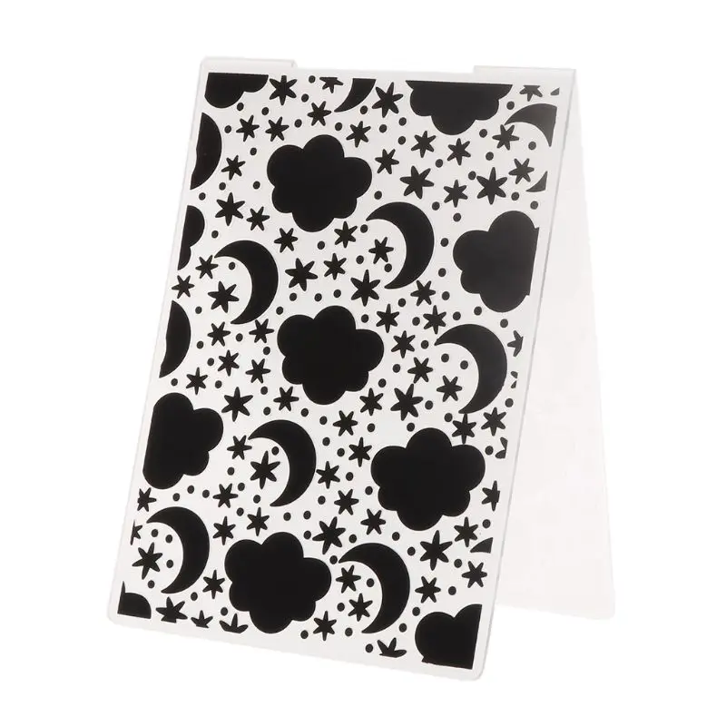 Plastic Embossing Folder Template For DIY Scrapbook Photo Album Card Paper Craft Christmas Snowflake image 4