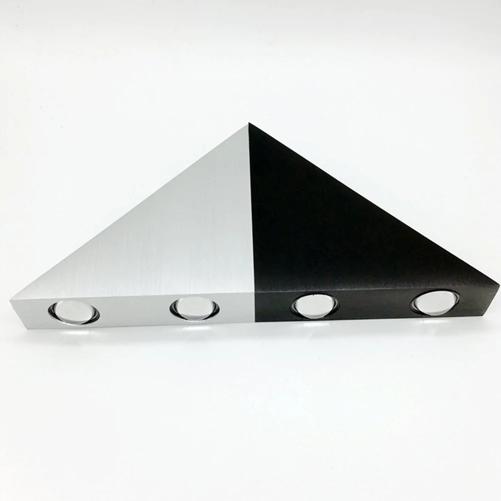 

5W Stainless Steel Triangle Led Wall Light 90-265V Mixed Color Energy Saving Decorative Light For Garden Outdoor Bedroom Stair