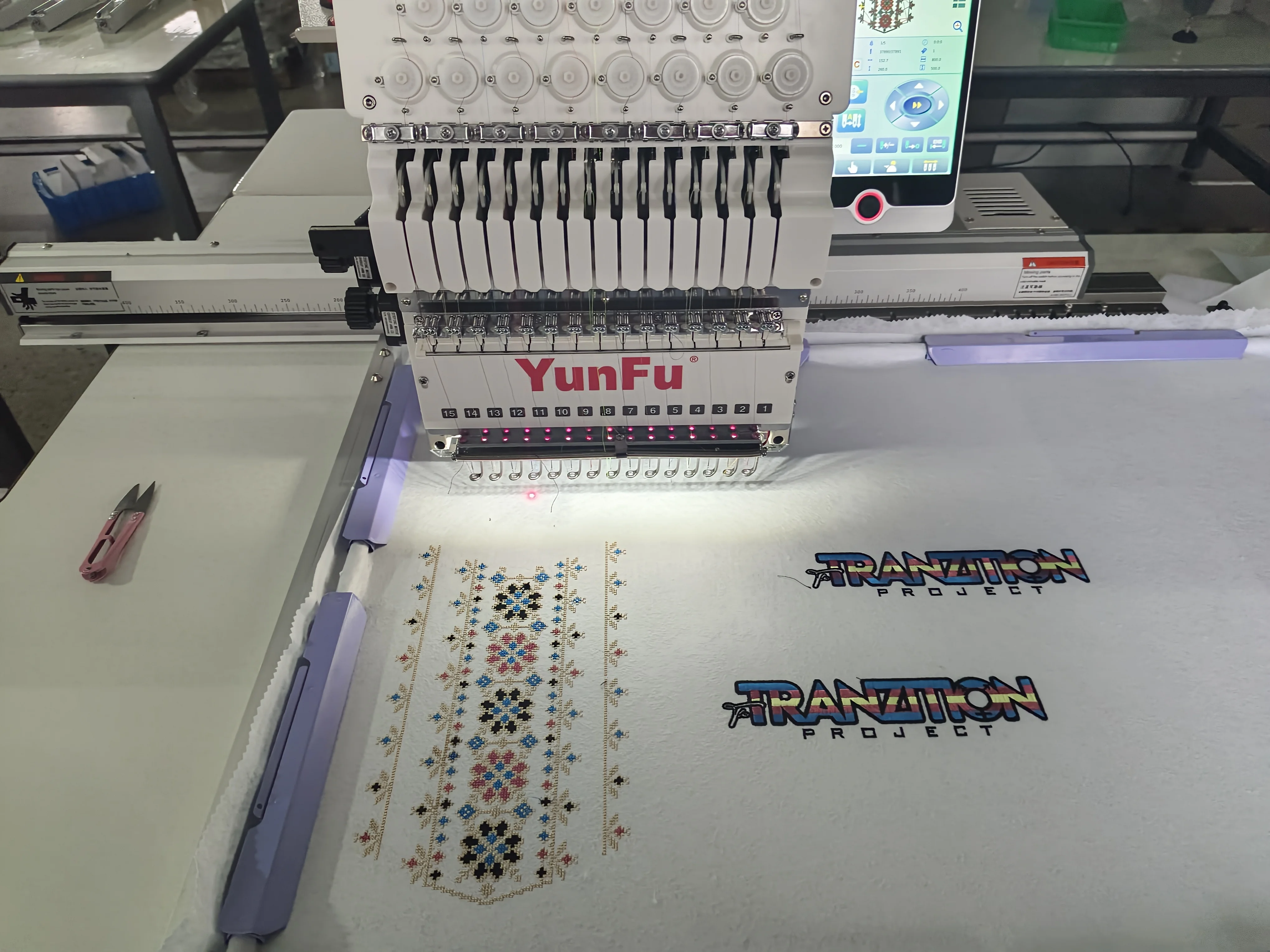 Active Discount Commercial Multi-Function Embroidery Machine 1200 Rpm Single Head for Retail Industries