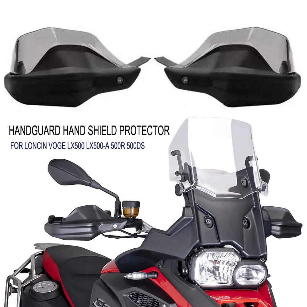 

Windshield For Loncin Voge LX500 500DS Brake Lever Guard LX500-a 500r 500ds LX 500 500R Handguard Hand Shield Protector