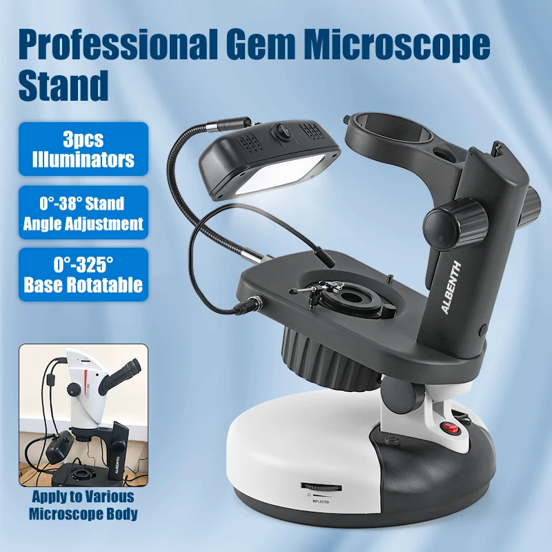 Albenth Professional Gemological Microscope Stand