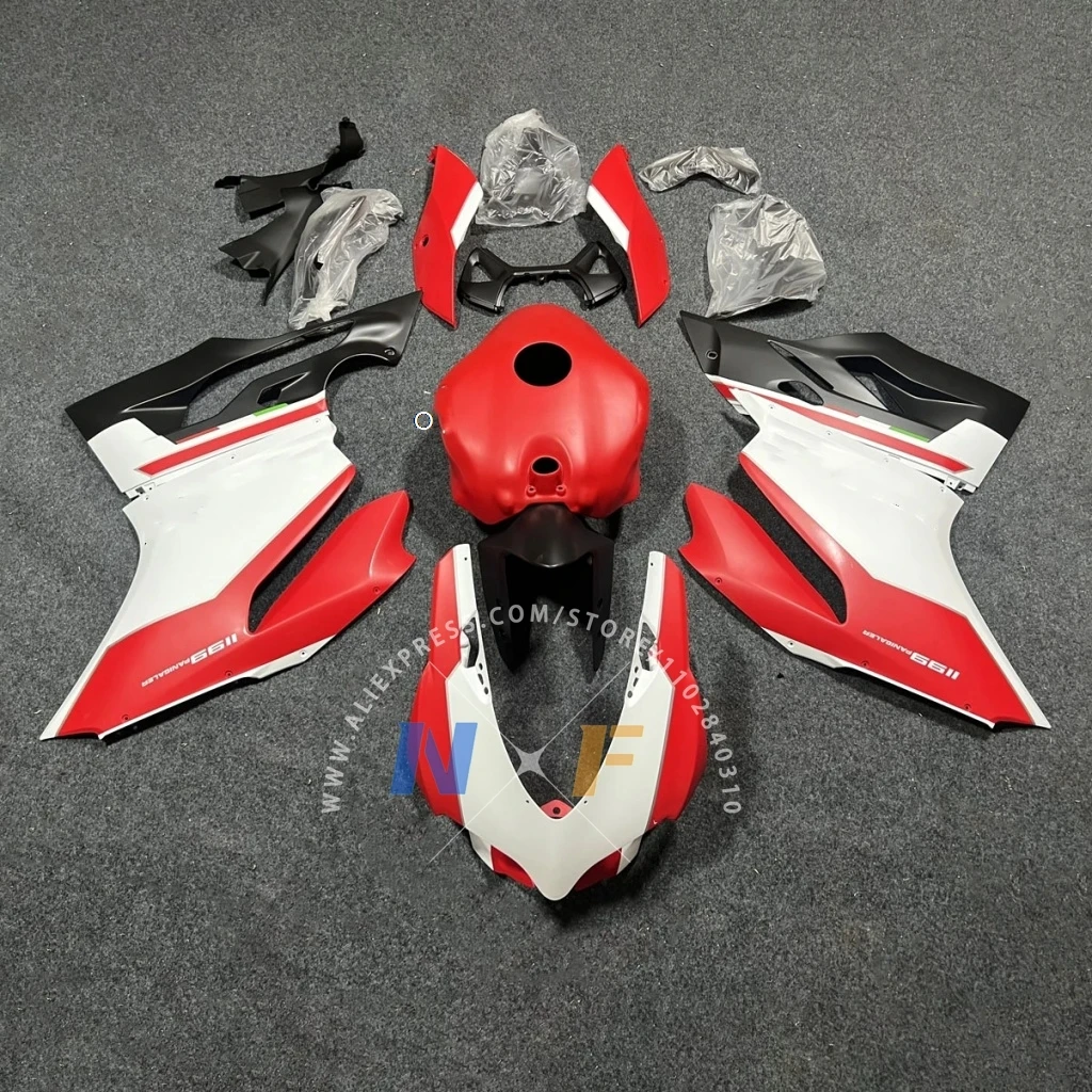 Fairing Set 1199 2012 2013 2014 Red Fuel Tank Cover Motorcycle Fairings Kit for Ducati 899 12 13 14