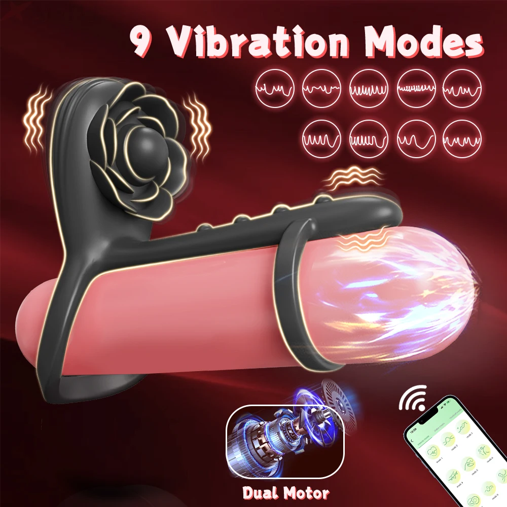 ألعاب الجنس الكبار خاتم الديك القضيب الهزاز للرجال ديك القضيب موسع G بقعة البظر تحفيز تأخير القذف مثير رجل الكبار #3