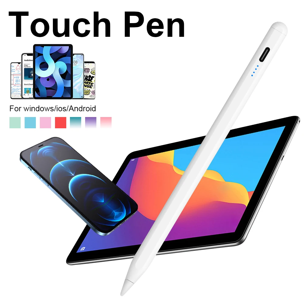 Penna stilo universale per telefono cellulare Android Tablet Touch Pen per iPhone HUAWEI XIAOMI Penna schermo capacitivo per iPad Matita