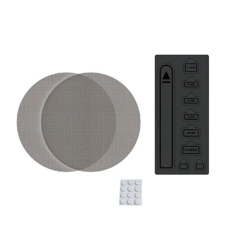 Y44A Universal Dust Filter for PS5/Slim/PRO Consoles Disc Digital Edition Dust Cover Plug Kit Protective Accessories view 4