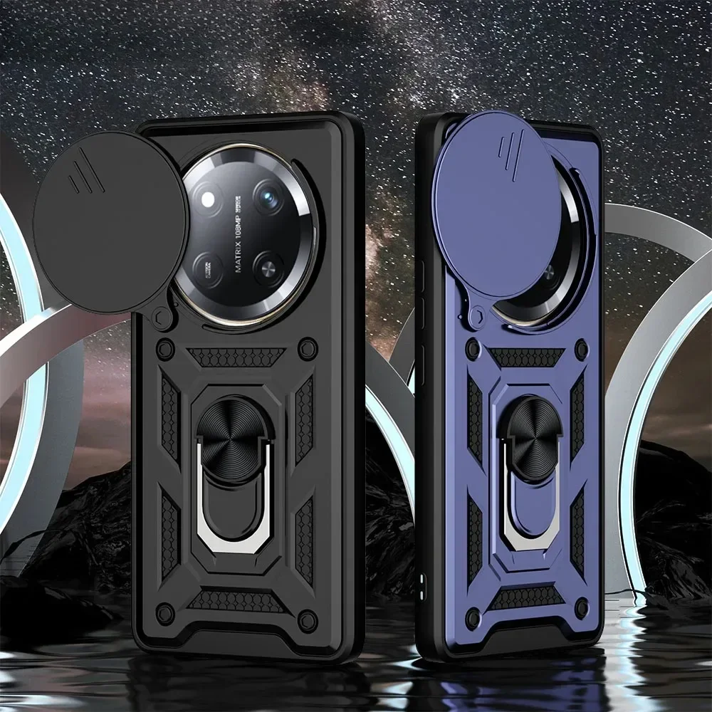 

Case For Honor Magic 7 Lite Pro 5G X9C 360 Body Rugged Protective Camera Stand Protection Ring Cover Honor X9C Magic Pro Lite 7