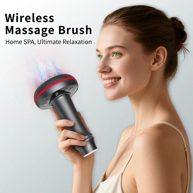 

Home Electric Meridian Brushing and Scraping Instrument, Muscle and Five Elements Dredging Instrument, Massage and Brushing Legs