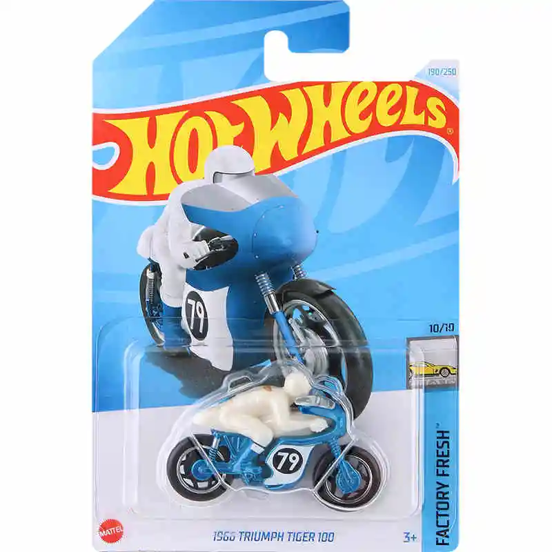 Hot Wheels Cars 2024 سلسلة الدراجات النارية TRED SHREDDER Diecast نموذج سيارة سيارات لعب الأولاد هدية