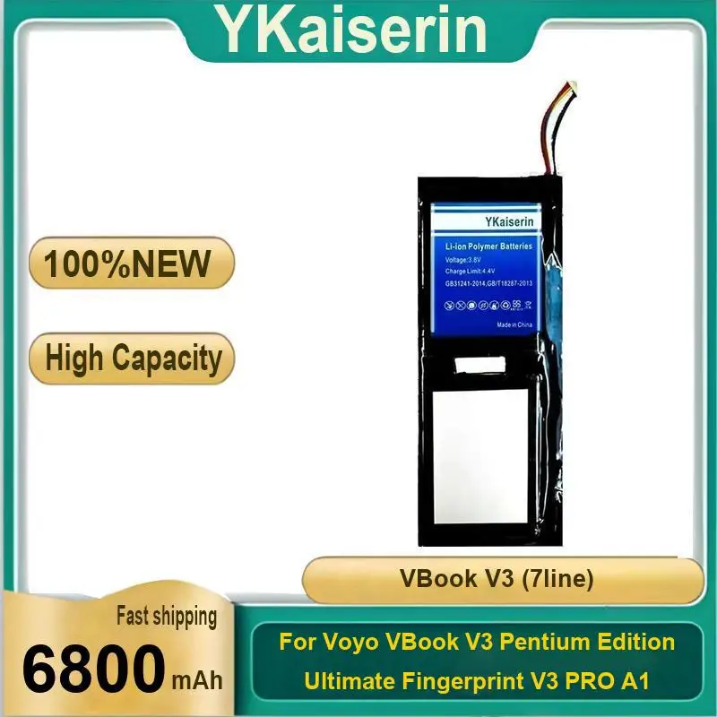 

Tablet Battery 6800Mah For Voyo Vbook V3 Pentium Edition Ultimate Fingerprint Pro A1 7Line