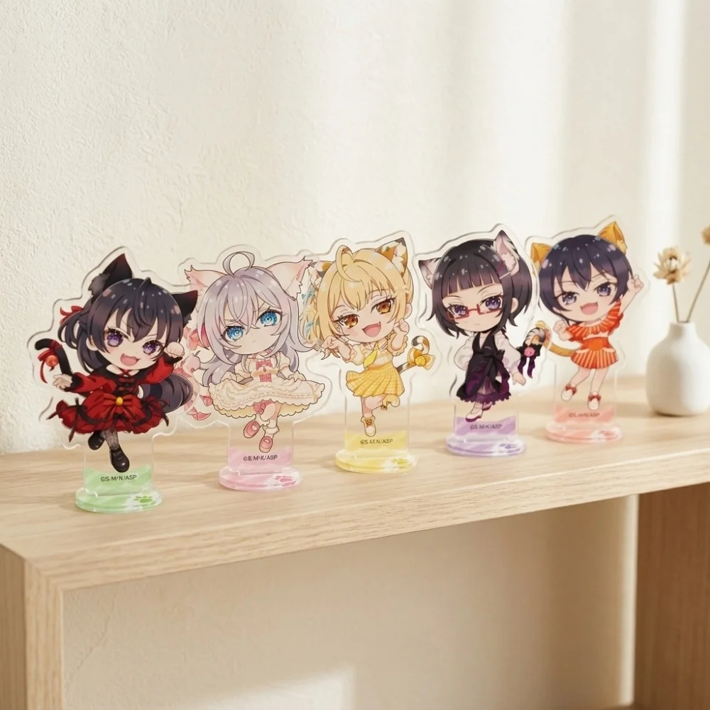 Anime Alya Sometimes Hides Her Feelings em Acrílico Russo, Figura Decorativa de Mesa, Chibi Fofo, Presente de Natal para Fãs, Chaveiro