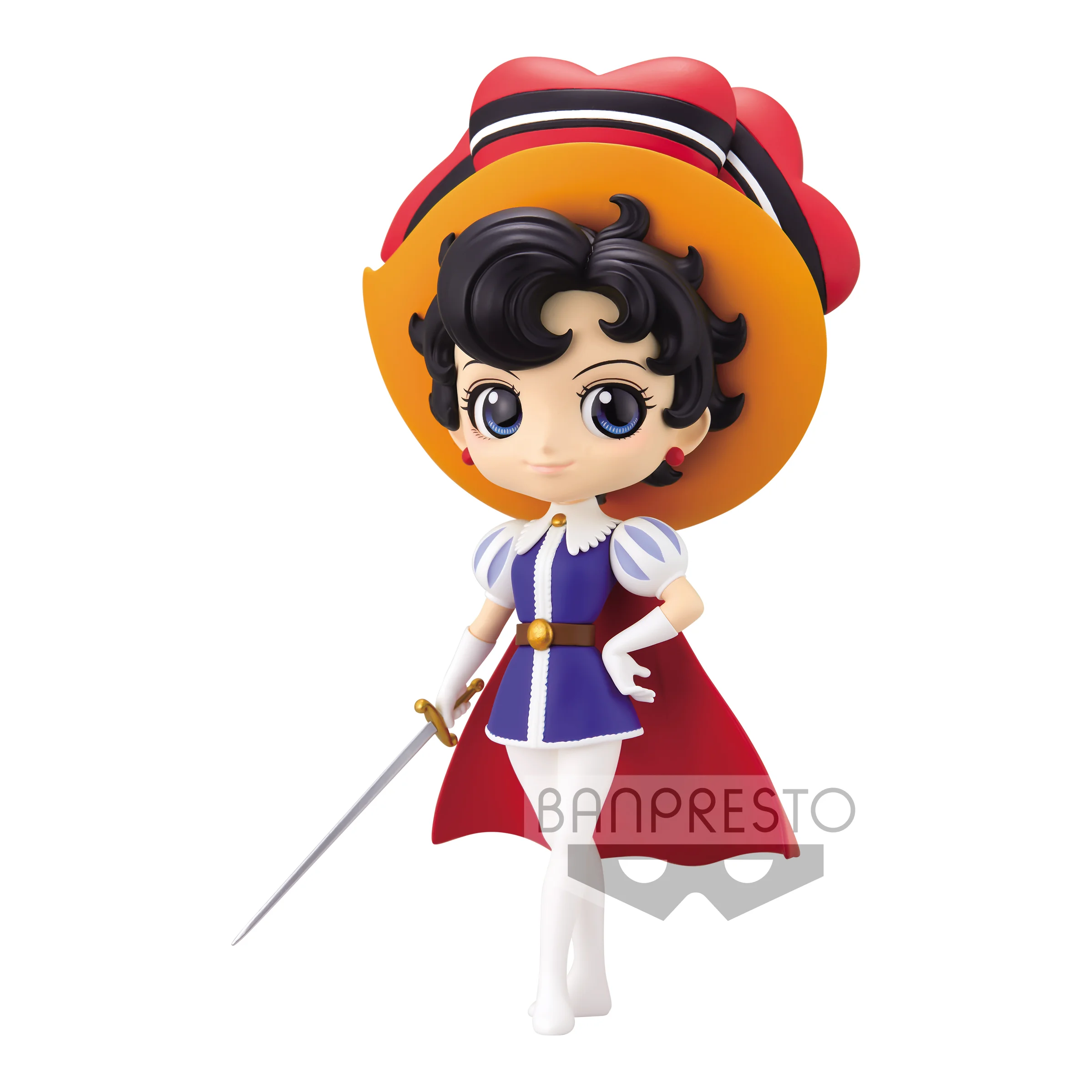 

Bandai Original Q posket Princess Knight Action Figure Toys For Kids Gift Collectible Model Ornaments